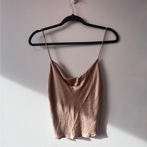 Zara satin top